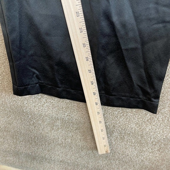 Princess Polly Charley Pants Women Size 4 Black Cutout High Rise Relaxed Leg NEW - Picture 7 of 12